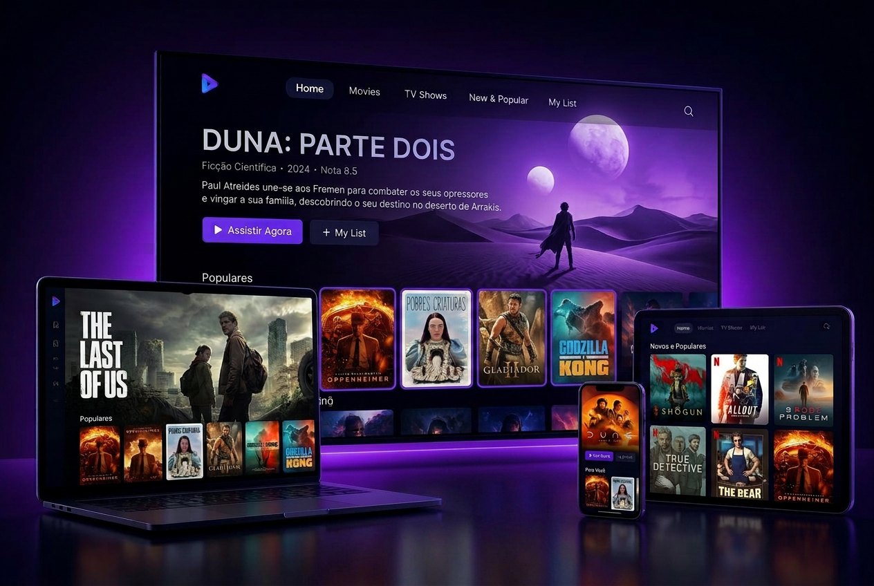 MAGO em Smart TV, notebook, tablet e celular